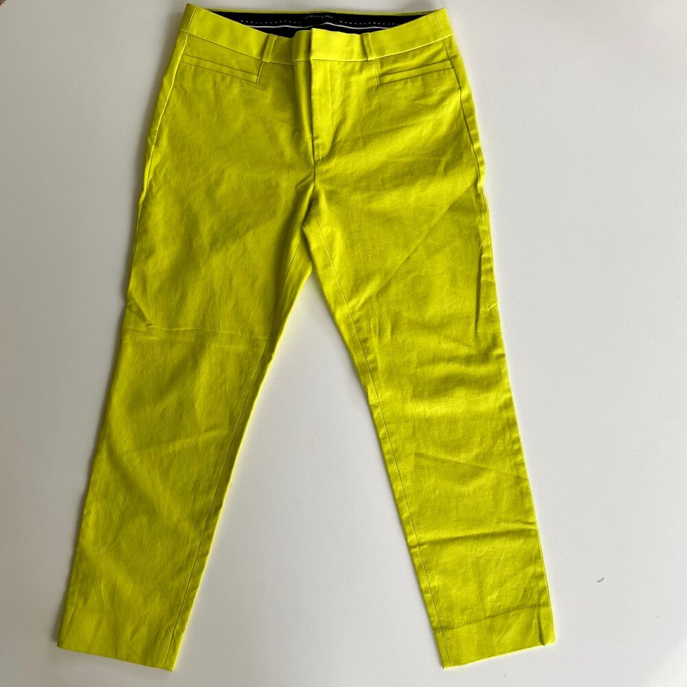Banana Republic Sloan Skinny-Fit Pants-Yellow Size 8 - Picture 8 of 14